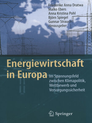 cover image of Energiewirtschaft in Europa